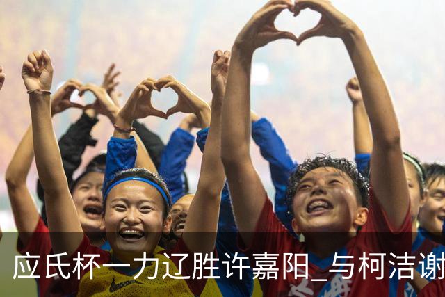 应氏杯一力辽胜许嘉阳 与柯洁谢科许皓鋐进4强